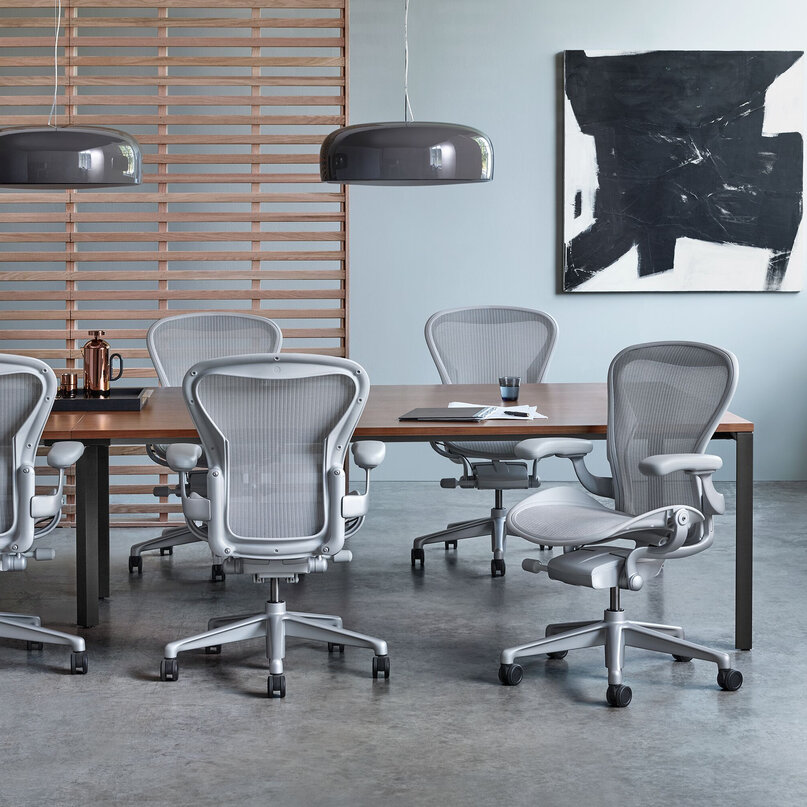 Herman Miller Aeron mineral veľkosť B