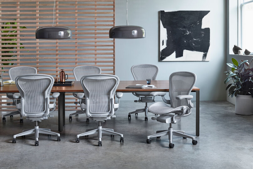 Herman Miller Aeron mineral veľkosť C