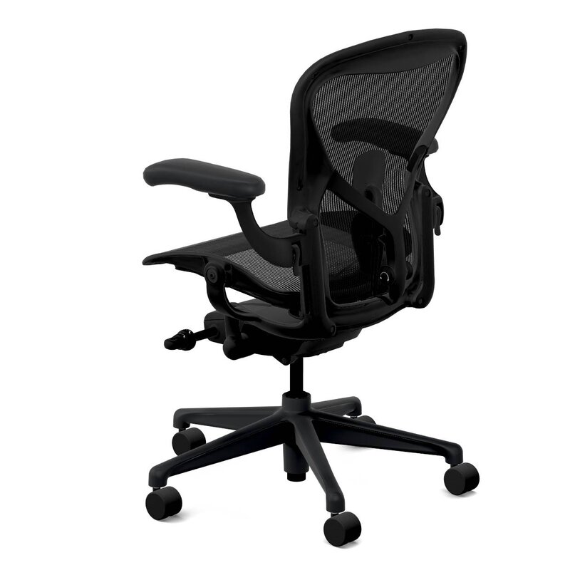 Herman Miller Aeron veľkosť B black edition