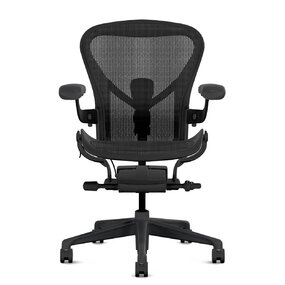 Herman Miller Aeron veľkosť B black edition