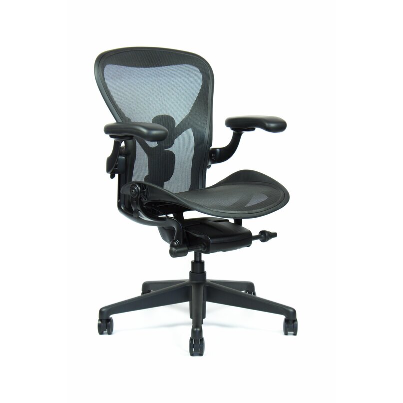 Herman Miller Aeron veľkosť B black edition