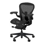 Herman Miller Aeron veľkosť B black edition
