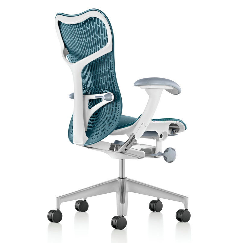 Herman Miller Mirra 2 butterfly tyrkysová